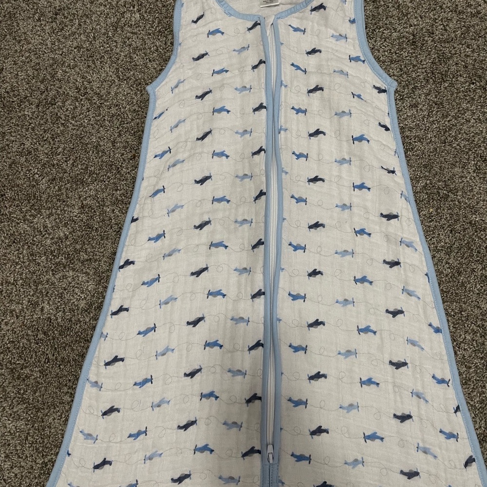 Luvable Friends Airplane Sleep Sack / Bag with Zipper